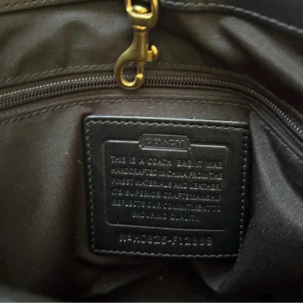 Vintage Y2K Coach Signature Legacy Tote Bag - Picture 3 of 5